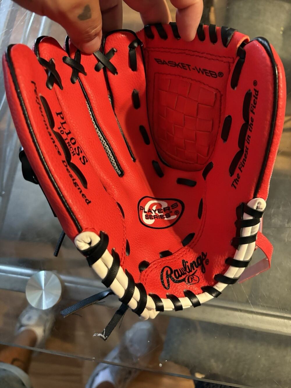 Rawlings PL10SS Players Series 10in T-Ball Youth Baseball Glove